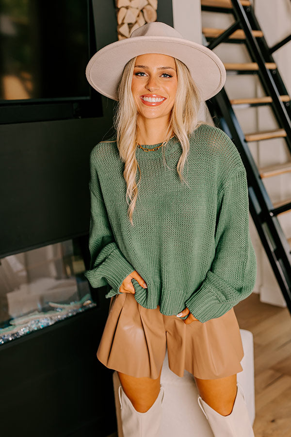 Fresh Mornings Knit Sweater Image - 1