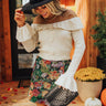 Looking Sassy Ribbed Sweater Top in Cream Image - 1
