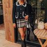 Small Town Cutie Knit Cardigan in Black Image - 1