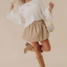 Harvest Season Knit Sweater in Ivory Image - 1