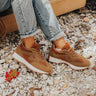 The Norah Sherpa Sneaker in Camel Image - 1