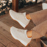 The Blake Corduroy Sneaker in Light Oatmeal Image - 1