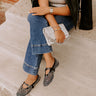 The Arianna Rhinestone Embellished Flat Image - 1