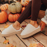 The Serenity Sherpa Platform Slipper in Ivory Image - 1