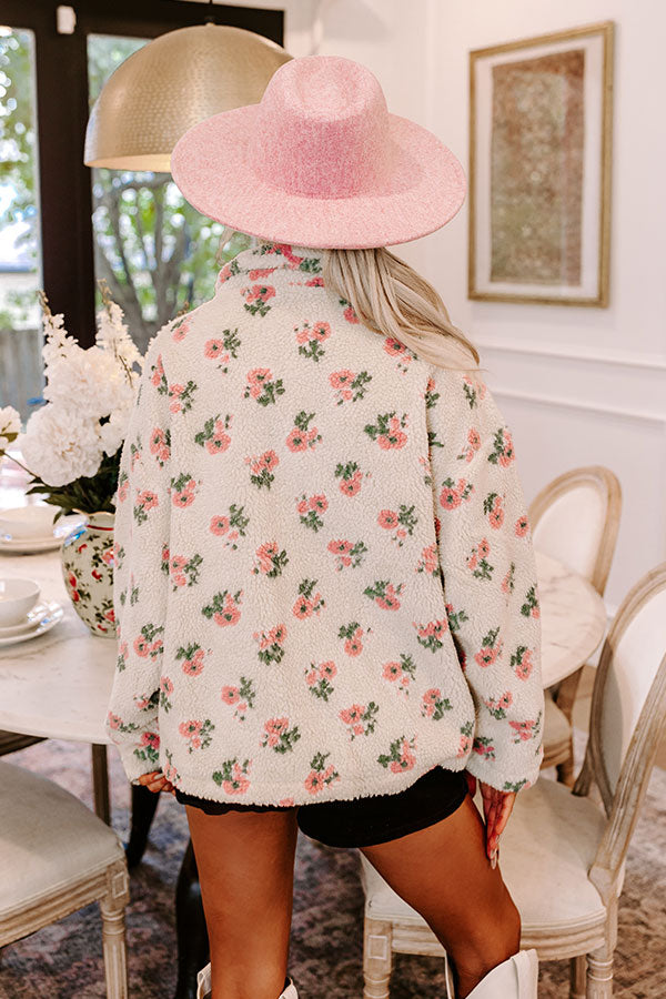 Cozy Daydream Sherpa Denim Jacket Image - 5