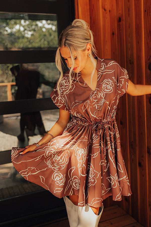 English Rose Garden Dreaming Mini Dress Image - 1
