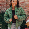 Autumn Whispers Quilted Floral Jacket Image - 1