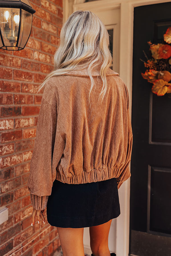 Fall In The City Velvet Jacket Image - 5