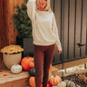 Call Me Comfy Sweatshirt in Oatmeal Image - 1