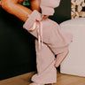 The Brianna Faux Leather Boot in Pink Image - 1