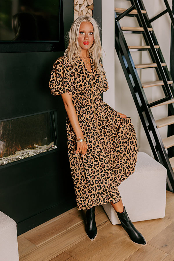 Concrete Jungle Leopard Midi Image - 2