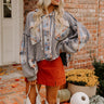 Fall Vibes Waffle Knit Sweater Image - 1