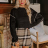 Bonfire Cutie Crop Sweater Top Image - 1