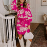 Chardonnay Chic Floral Sweater Dress Image - 1