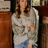 Apple Cider Sippin' Plaid Top Image - 1