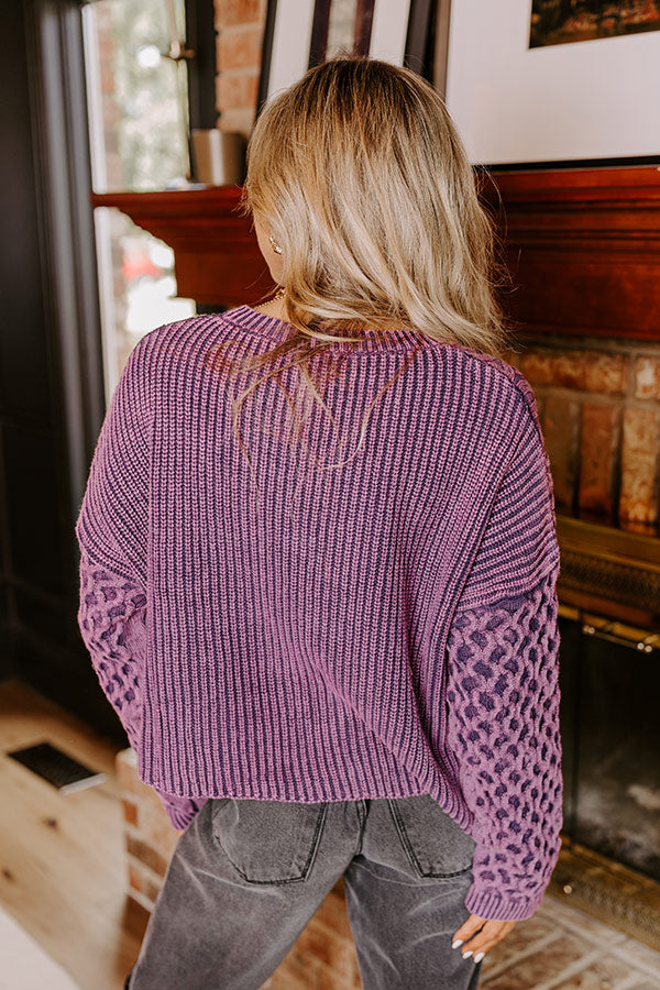Cabin Cozy Cable Knit Sweater Image - 2