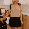 Charming Smile Knit Top Image - 1