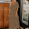 Fiercely In Love Leopard Maxi Dress Image - 1