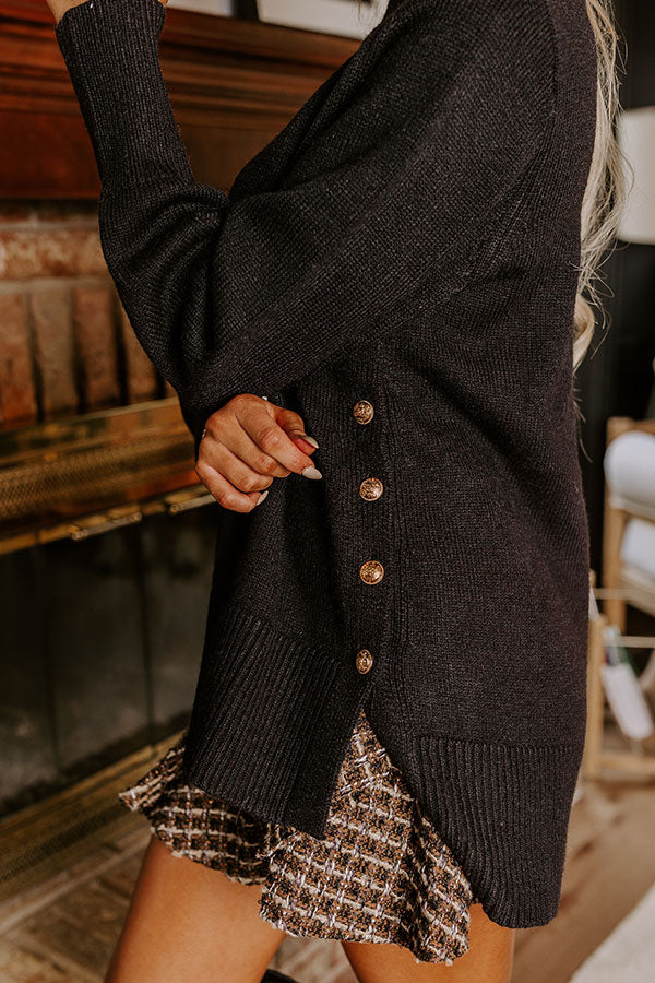 Coffee Shop Cuddles Knit Sweater Image - 3