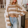 Cute Energy Knit Crop Sweater Image - 1