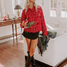 Ever So Posh Plaid Tweed Jacket Image - 1