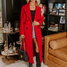 City Nights Coat in Red Image - 1