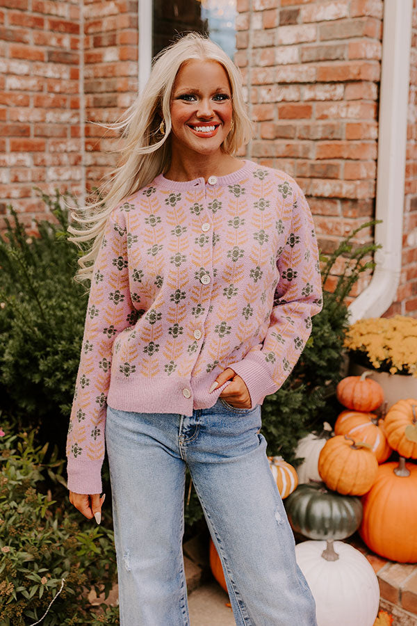 Small Town Social Knit Cardigan Image - 2