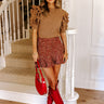 Latest Obsession Knit Top in Brown Image - 1