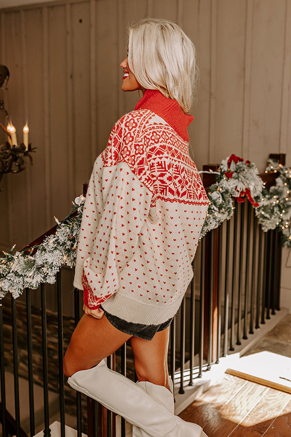 First Snowfall Knit Sweater Image - 3