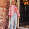 Sweet Perspective Color Block Tweed Jacket Image - 1