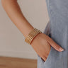 Metropolitan Muse Wrap Bracelet in Gold Image - 1