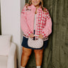 Sweet Perspective Color Block Tweed Jacket Curves Image - 1