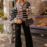 Cafe Meet Up Color Block Sweater Image - 1