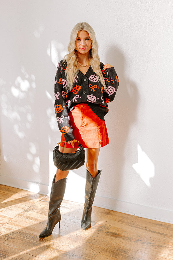 Pumpkin Patch Pretty Knit Cardigan Image - 2