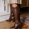 The Aaliyah Faux Leather Knee High Boot Image - 1