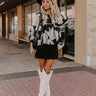 Always In Style Floral Top in Black Image - 1