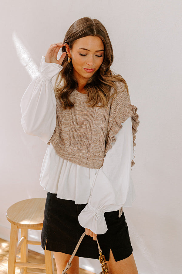 Cottage Charm Knit Top Image - 2