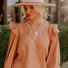 Vineyard Breeze Felt Fedora in Warm Taupe Image - 1