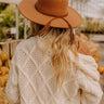 Chasing Sunsets Felt Fedora in Tan Image - 1
