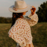Chasing Sunsets Felt Fedora in Ivory Image - 1