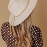 Chasing Sunsets Felt Fedora in Ivory Image - 1