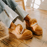 The Millie Faux Suede Platform Loafer Image - 1
