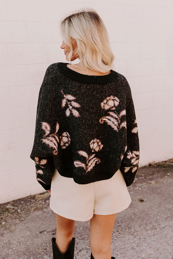 Cozier Than Ever Wool-Blend Sweater in Black Image - 5