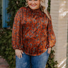 Fan Of Floral Shift Top Curves Image - 1