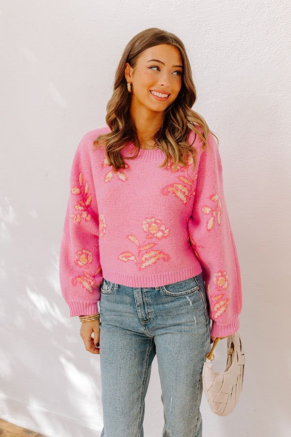 Cozier Than Ever Wool-Blend Sweater in Pink Image - 2