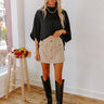 City Lights Satin Top in Black Image - 1