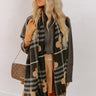 Paris Mornings Plaid Scarf in Black Image - 1