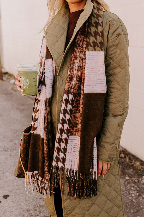 Falls First Chill Scarf in Martini Olive Image - 2