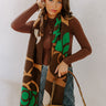 Cool Mornings Floral Scarf in Mocha Image - 1