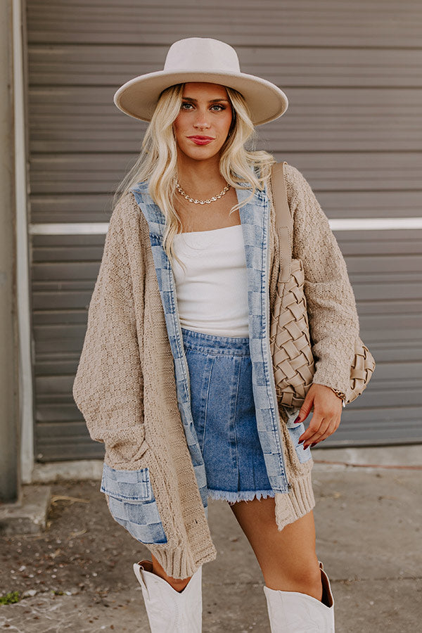 Cafe Cuddles Knit Jacket Image - 1